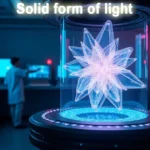 Solid form of light