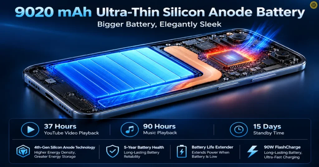 vivo T5 Pro 5G Battery and Performance