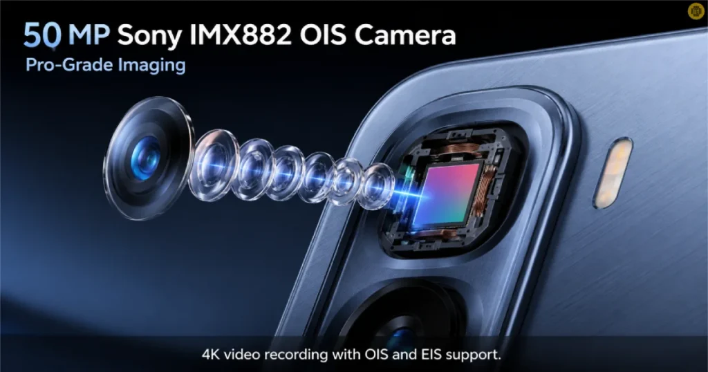 vivo T5 Pro 50MP Sony IMX882 OIS camera